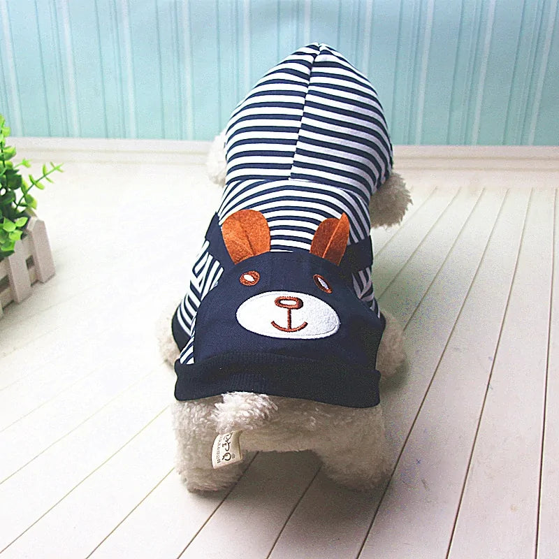 Buy striped dog clothes - petdealspot