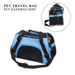 On-the-Go Comfort: Top-Quality Portable Mesh Carrier Bag for Small Dogs & Cats!