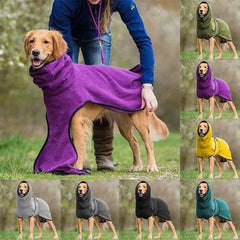 Deluxe Dog Microfiber Bathrobes