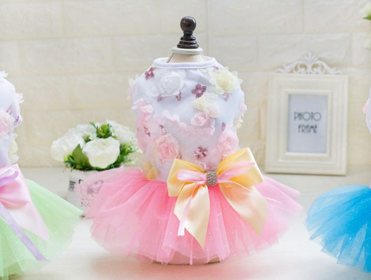 Cute dog tutu dress for birthday - petdealspot