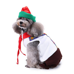 Dog supplies pet christmas clothes