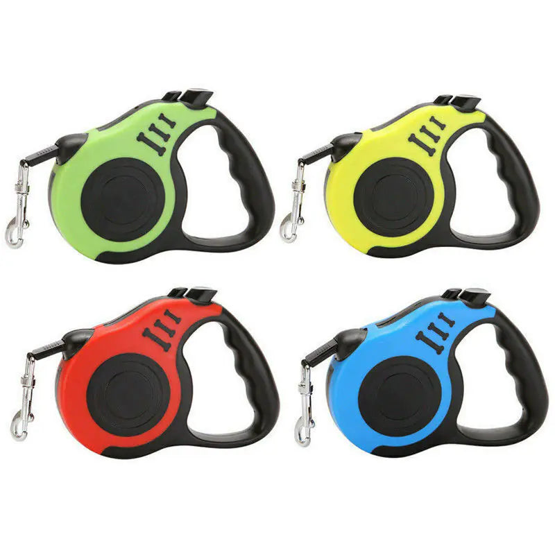 16FT Automatic Retractable Dog Leash Pet Collar Automatic Walking Lead