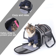 Safe Travels Start Here: Top-Rated Foldable Pet Carrier for Secure Journeys