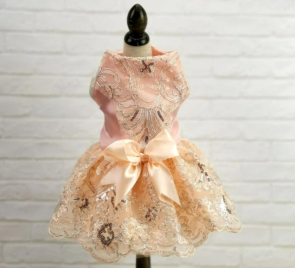 Puppy princess dress