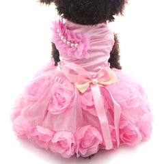 Adorable Dog Princess Dress - Perfect for Weddings & Parties!