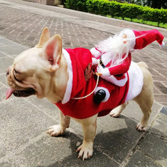 Dog Christmas clothes Pet Holiday Apparel Christmas Pet Costumes