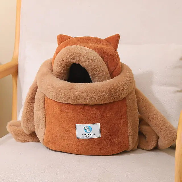 Cozy and Convenient: Warm Pet Carrier Bag for Pets on the Go