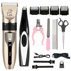 Revolutionize Your Pet's Look with the Best Professional Cat Dog Hair Clipper Grooming Kit!