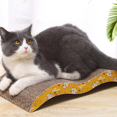 Say Goodbye to Furniture Scratches - Introducing the Innovative Cat Scraper Bed!