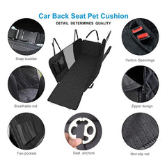 🐾 Waterproof Car Pet Seat Cover - Perfect for Dogs! 🚗