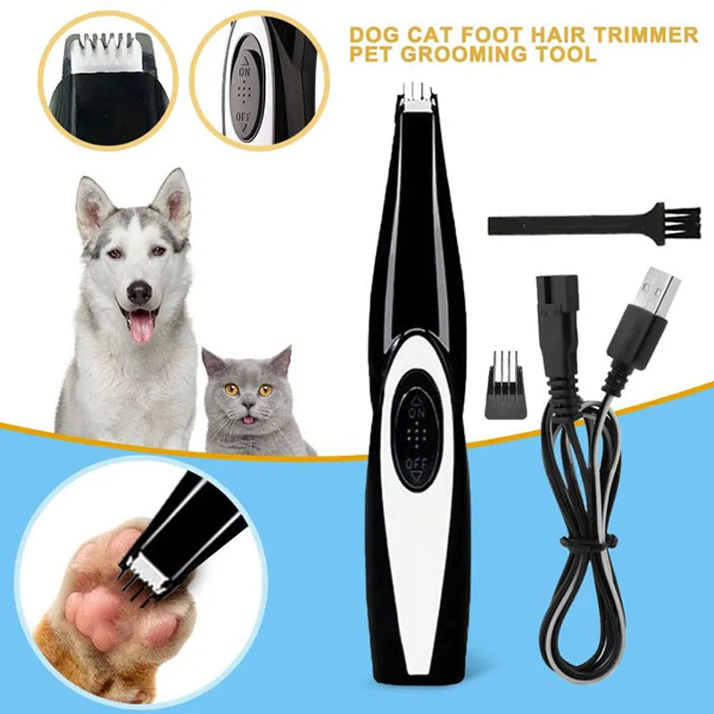 Revolutionize Your Pet's Look with the Best Professional Cat Dog Hair Clipper Grooming Kit!