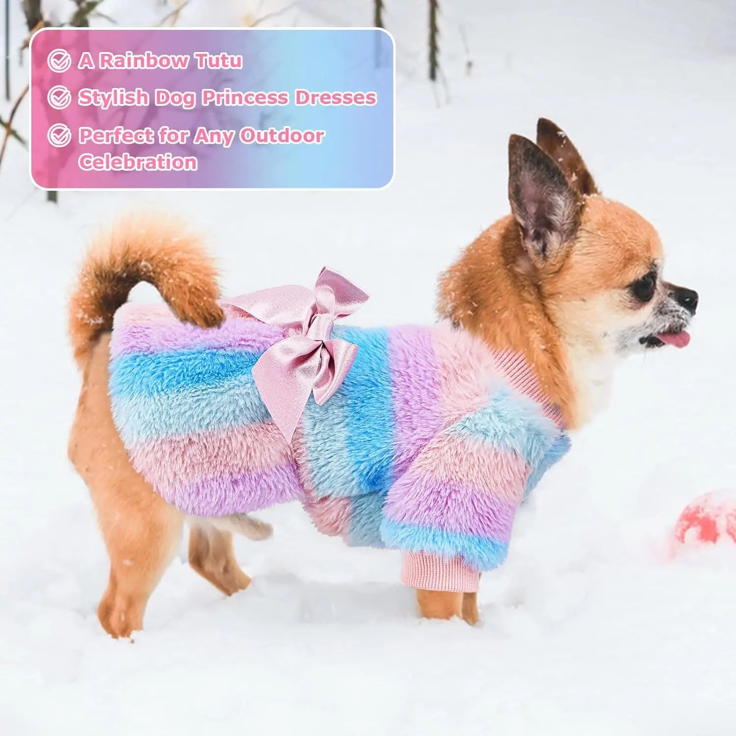 Winter dog dress for small dogs - petdealspot