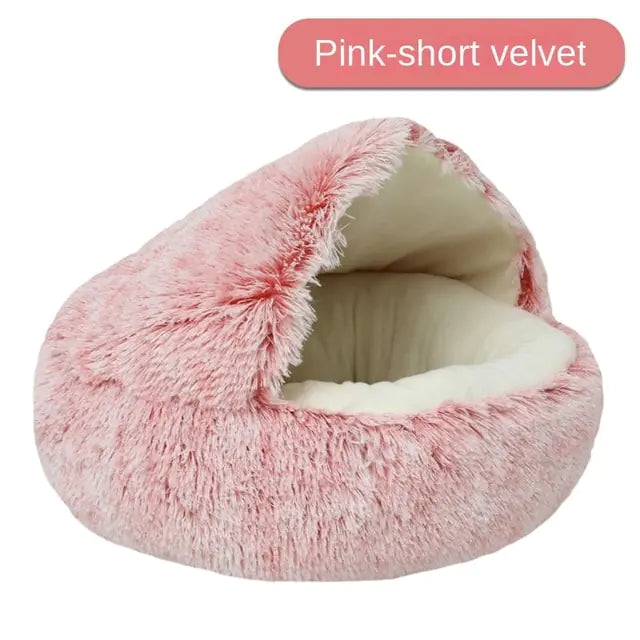Plush Self-Warming Pet Bed