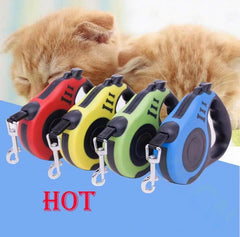 16FT Automatic Retractable Dog Leash Pet Collar Automatic Walking Lead