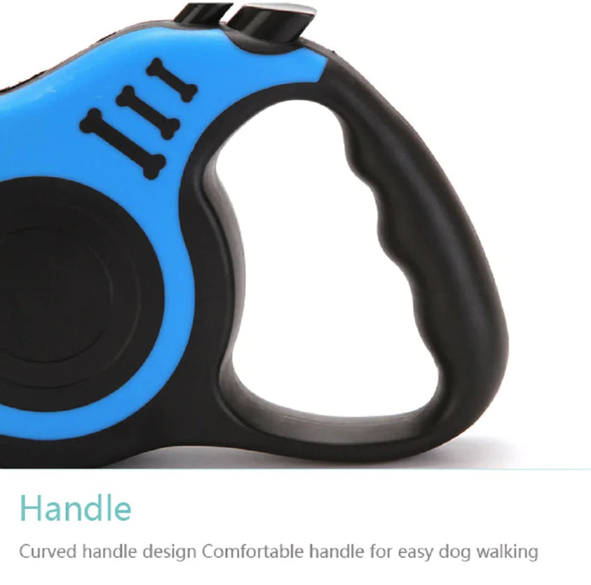 16FT Automatic Retractable Dog Leash Pet Collar Automatic Walking Lead