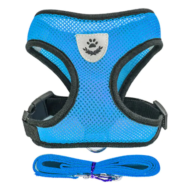 Adjustable Vest Pet Harness for Dogs and Cats