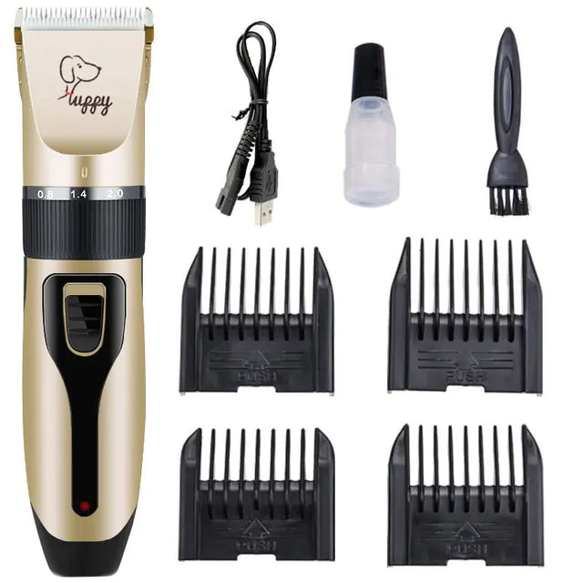 Professional Dog Hair Clippers Trimmer Set