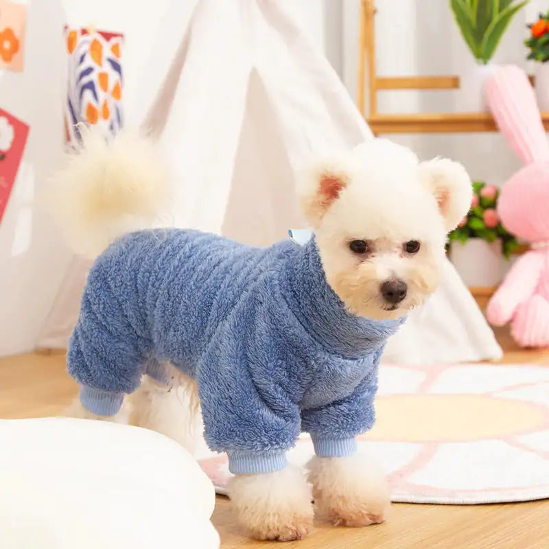 Cozy Companions Fleece Pajamas for Small Dogs