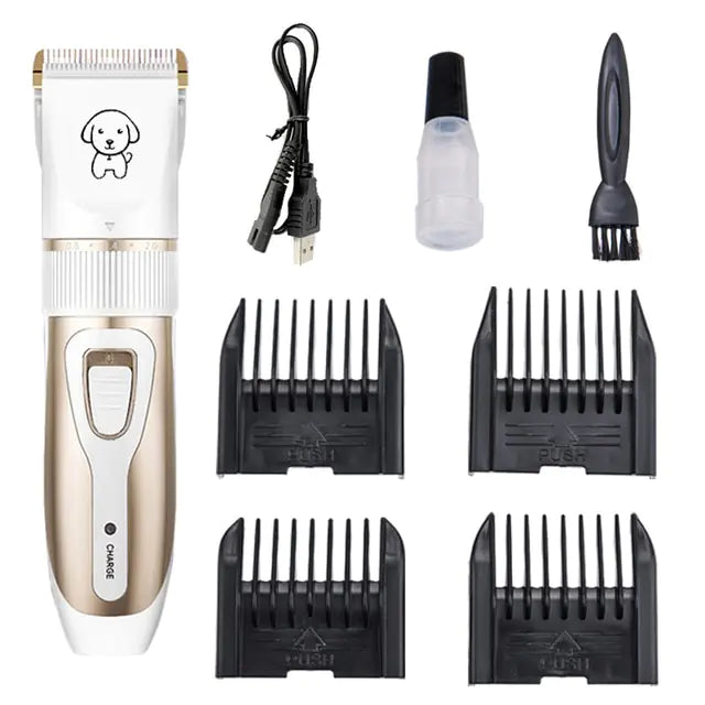 Professional Dog Hair Clippers Trimmer Set