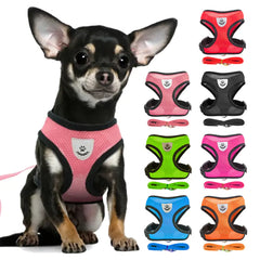 Adjustable Vest Pet Harness for Dogs and Cats