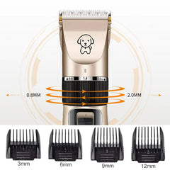 Professional Dog Hair Clippers Trimmer Set