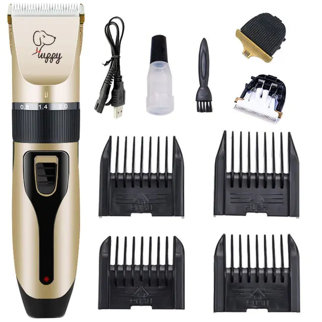 Professional Dog Hair Clippers Trimmer Set